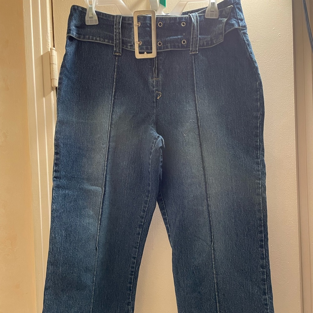 Carolina Blues Jean Capris Size 12